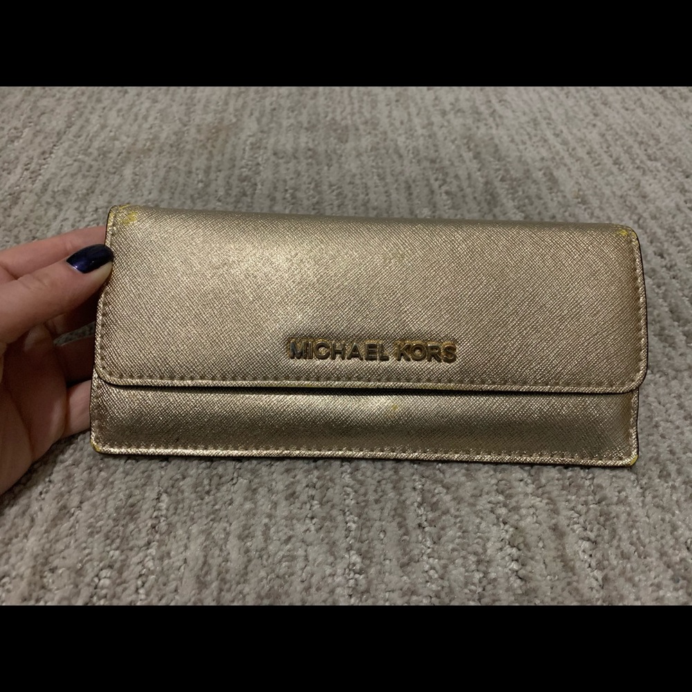 Michael Kori Gold Wallet